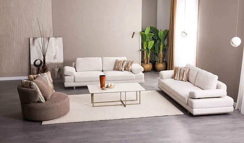 نينوفا الفاخرة طقم أنتريه مودرن 3 نينوفا الفاخرة طقم أنتريه مودرن - الصورة 3