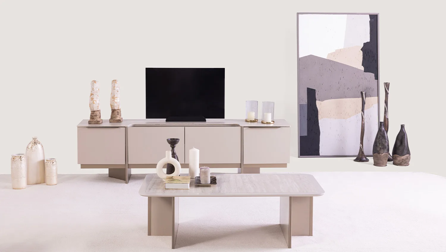 أدوريا الفاخرة – طاولة تلفزيون مودرن 1 أدوريا الفاخرة – طاولة تلفزيون مودرن